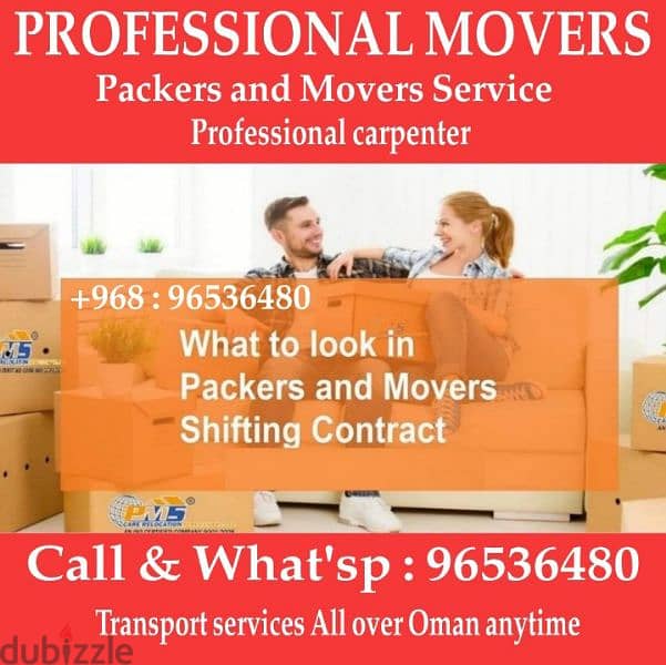 Movers & Packers House shifting office shifting transport service oman 0