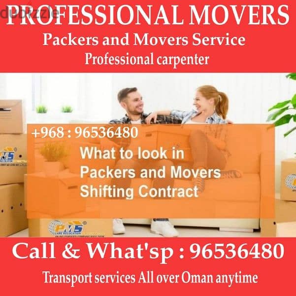 Movers & Packers House shifting office shifting transport service oman 0