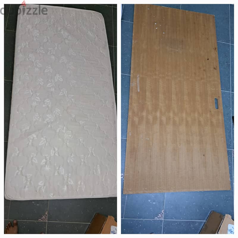 Mattress with plywood for single cot 0