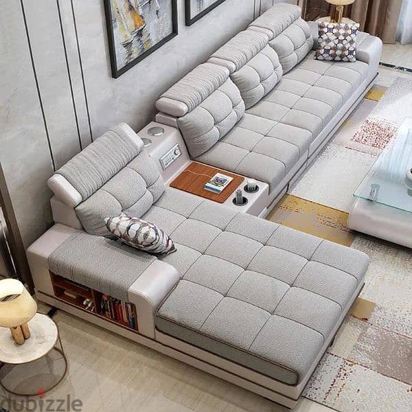 brand new model sofa l shape with bad 1