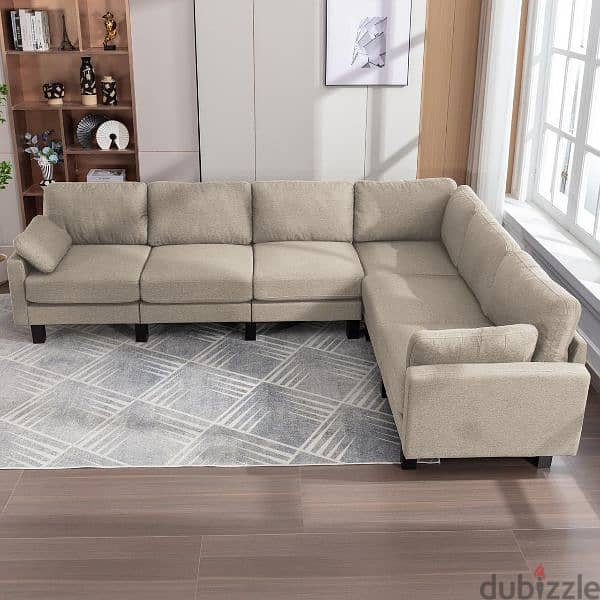 brand new model sofa l shape with bad 2