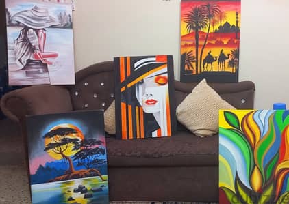 Hand paintings for sale