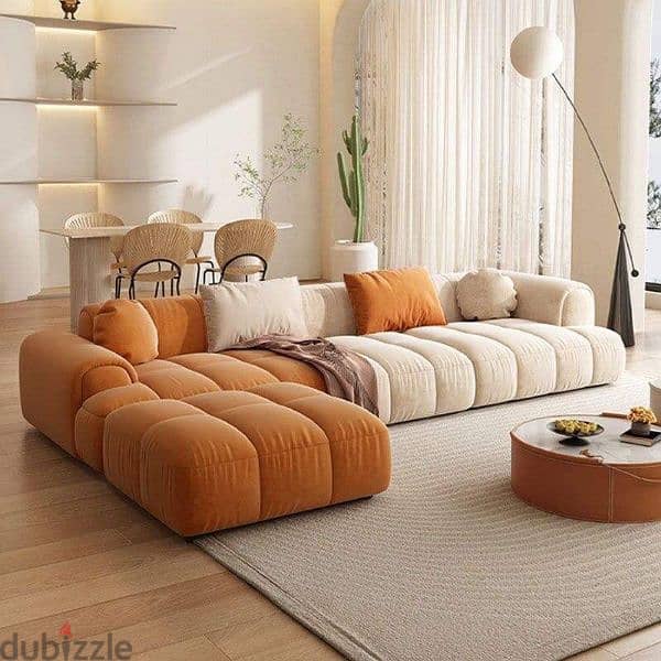 brand new model sofa l shape with bad 6