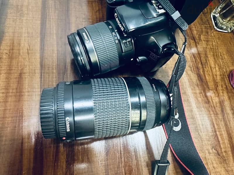 Canon DSLR 1100D with extra lens 0