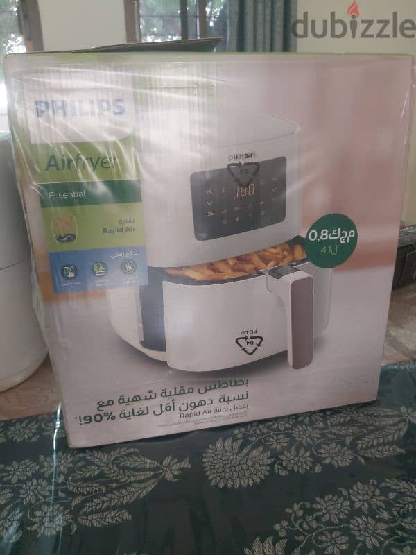 Air Fryer for sale branded PHILIPS Co very cheap price only 35 omr 1