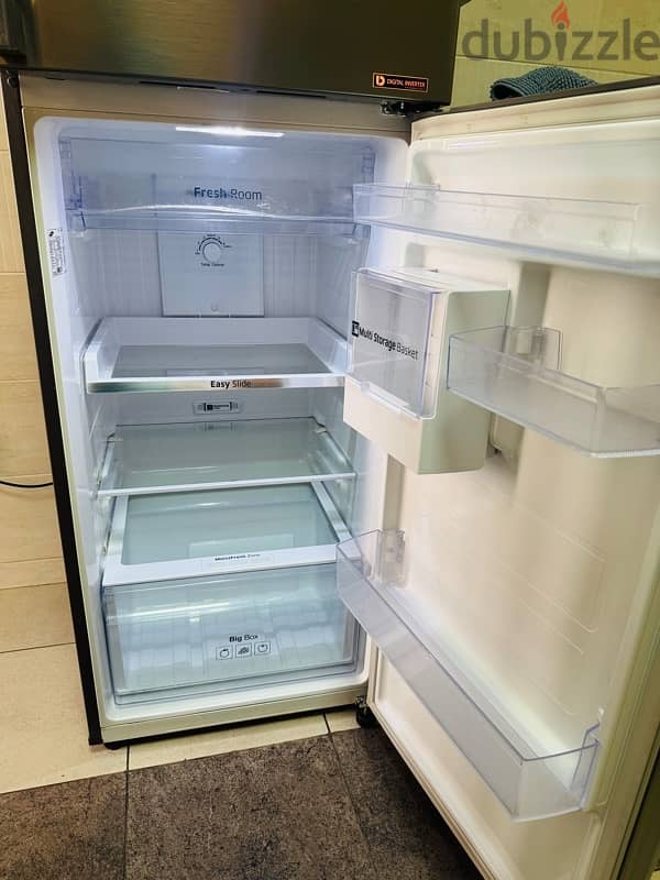 Samsung two door 322 litre fridge for sale in mint condition 0