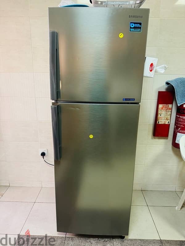 Samsung two door 322 litre fridge for sale in mint condition 1