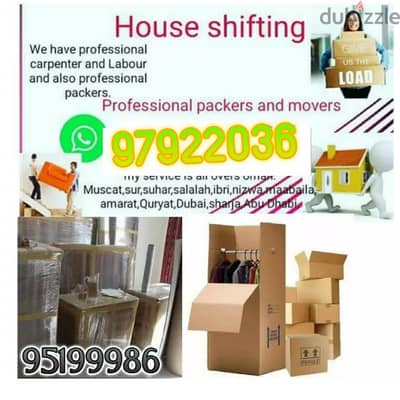 house shifting packing transport services