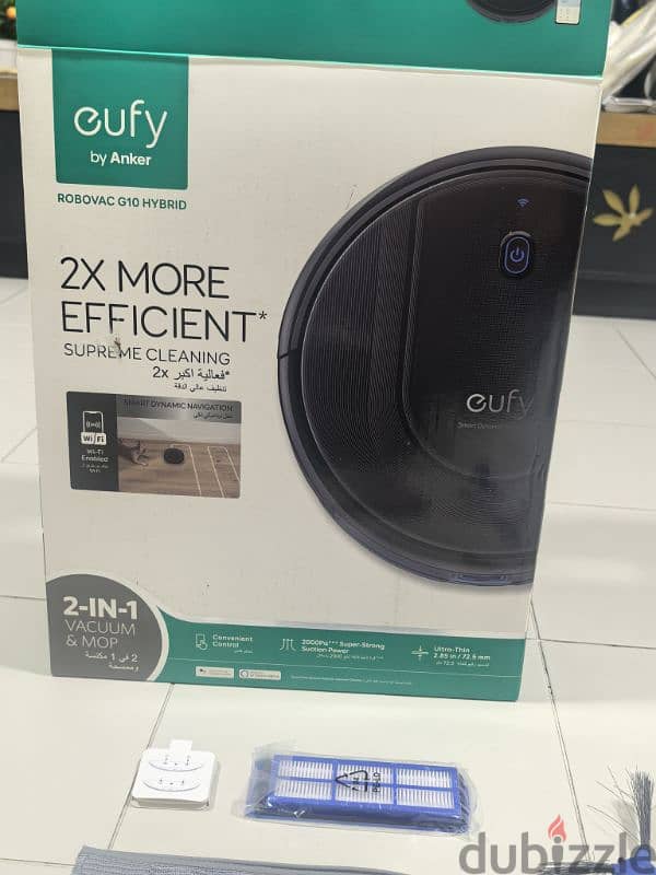 Eufy Robovac G10 sereis with dry and wet mopping 3