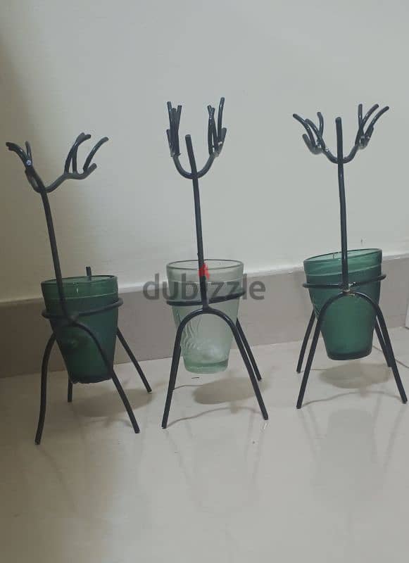 Christmas Deer candle holder 3 0