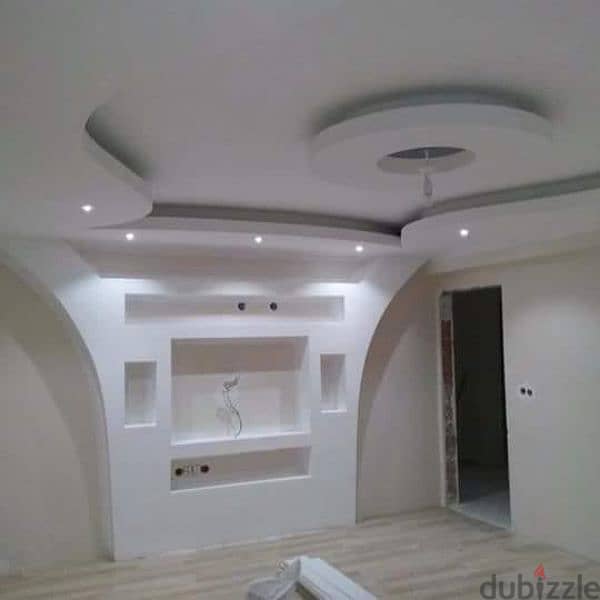 we do all type of paint work interior designing and gypsum board 1