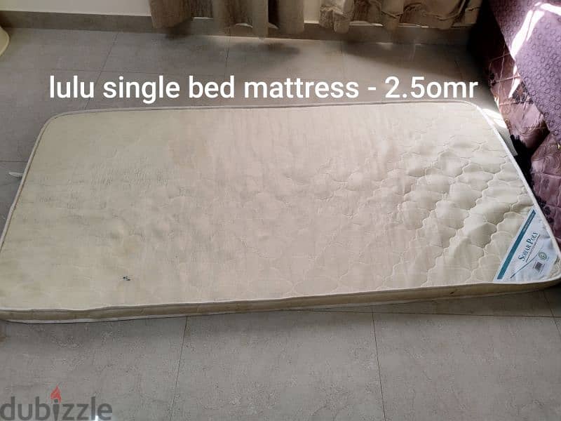 lulu single bed mattress 0