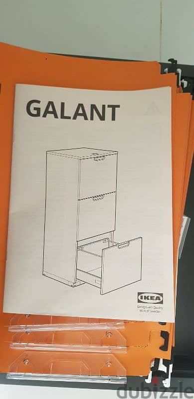 file cabinet 3 drawers "Galant" 1