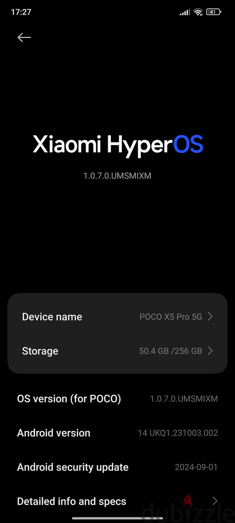 Poco X5 Pro for sale/exchange 256gb/8ram 5