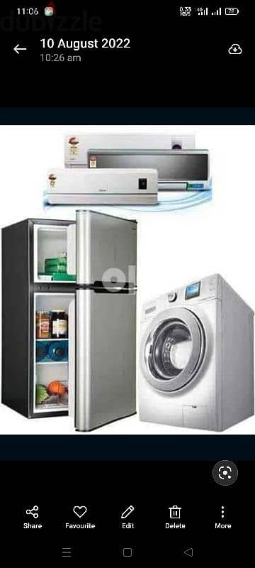 AC service automatic washing machine fridge repair