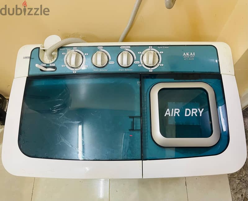 Akai Washing Machine Semi Automatic 8 kg 0