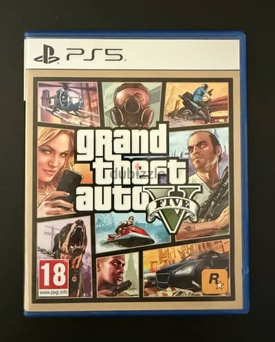 Grand Theft Auto PS5 CD