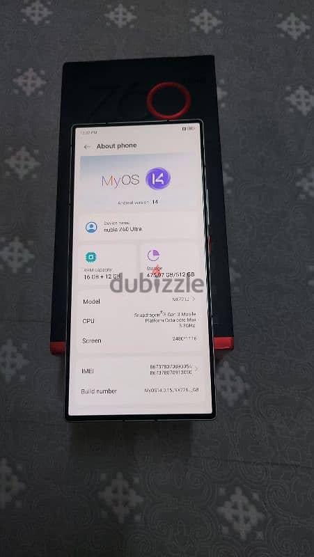 nubia z60 ultra 512gb 2