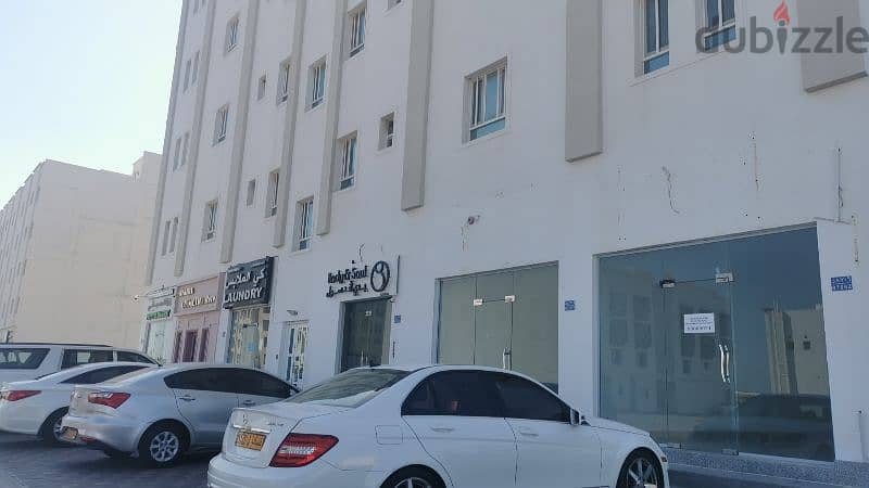 Shops for rent in Al Khoud, next to Boulevard Mall, 1