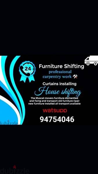 muscat furniture house shiftingg low price