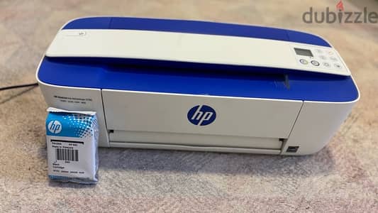 Hp Deskjet 3755 wireless printer with cartridge