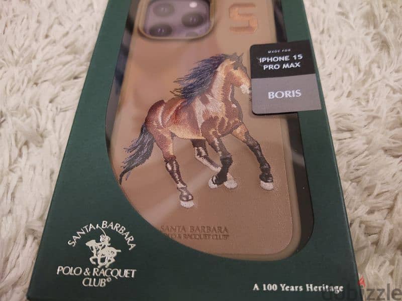 Back Cover for IPhone 15 Pro Max-Original Polo Club- Brand New 2