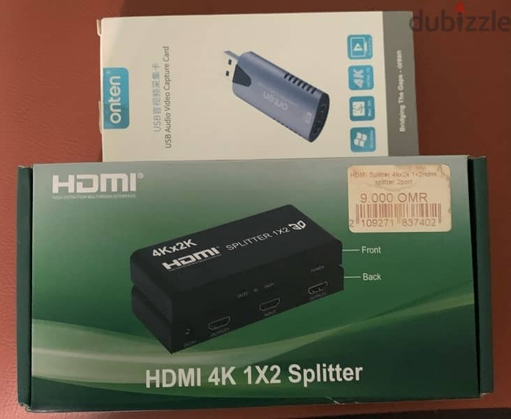 بيع موزع HDMI و مسجل الشاشة Capture Card 0