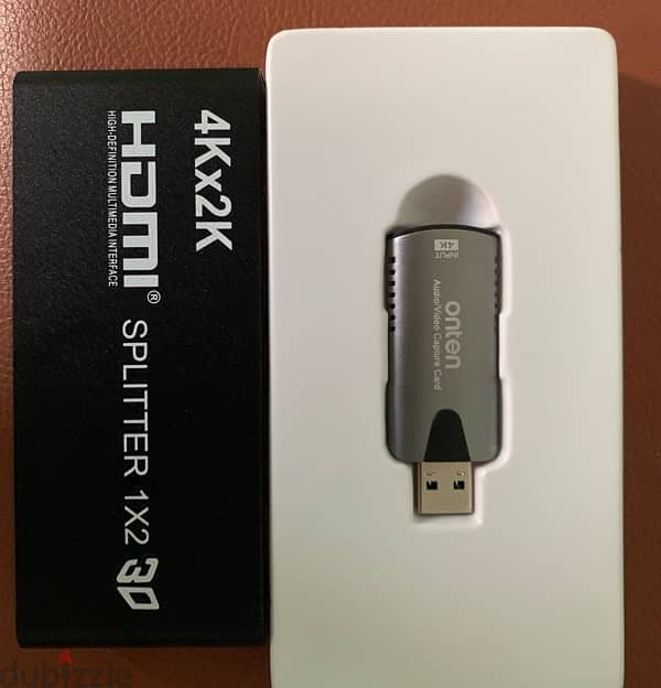 بيع موزع HDMI و مسجل الشاشة Capture Card 3