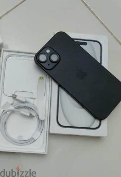 IPhone 15 space black 128 GB