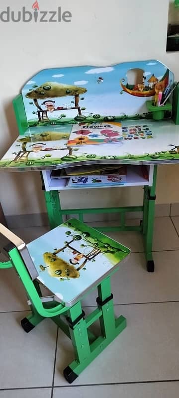 Stand Swing with cushions and Kids study table 2