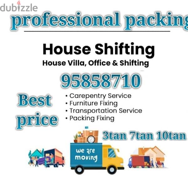 House shifting services and furniture and fixing 0