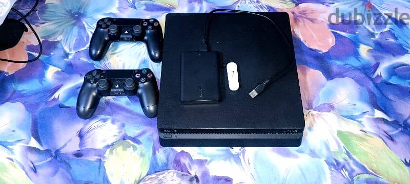 playstation 4 jailbreak with 2 controllers and 1TB hard disk 2