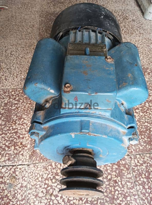 single phase motor 1400 RPM 5.5 HP 2