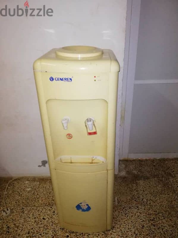 water cooler + 2 water container/ مبرد ماء شرب + ٢ دبه 0