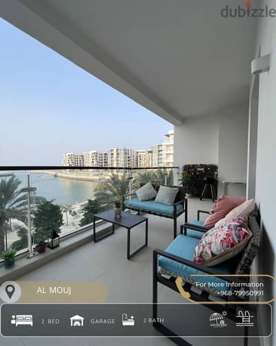 Beautiful Sea-View 2 BR Apartment in Al Mouj