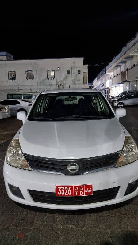 Nissan versa 2012 for rent / نيسان فيرسا للايجار 2