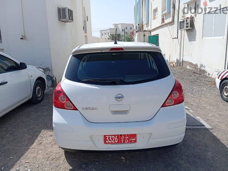 Nissan versa 2012 for rent / نيسان فيرسا للايجار 5