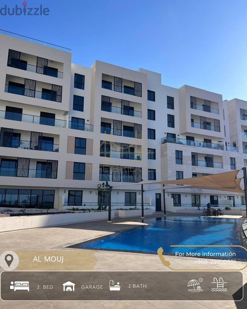 BEAUTIFUL FULLY FURNISHED 2 BHK IN AL MOUJ 0