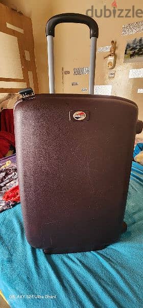 american tourister hard trolly medium size 0