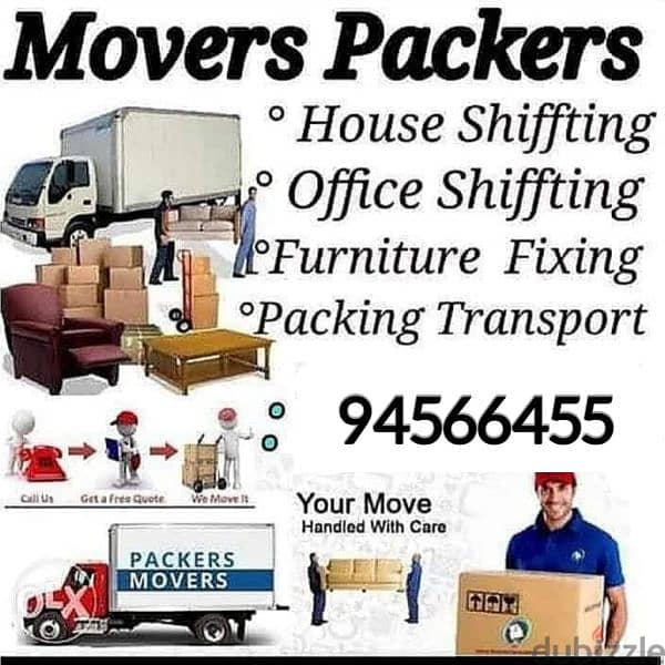 MOVERS and Packers House shifting office shifting villa shifting store 0