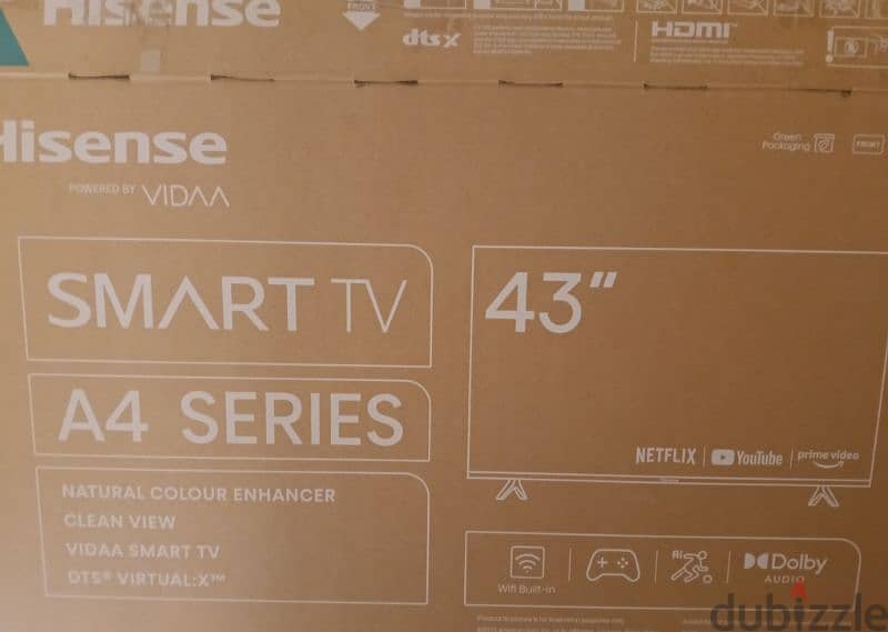 Hisense SMART TV 43 Inch 0