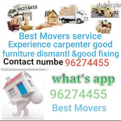 House shiffting Experience carpenter service