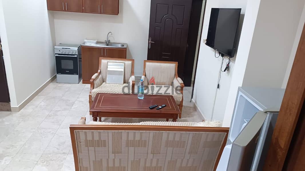 Available ! Al Khuwair Room with Attached Bathroom kitchen  fully furn 17