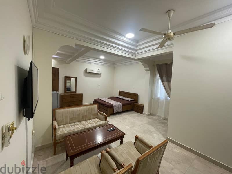 Available ! Al Khuwair Room with Attached Bathroom kitchen  fully furn 18