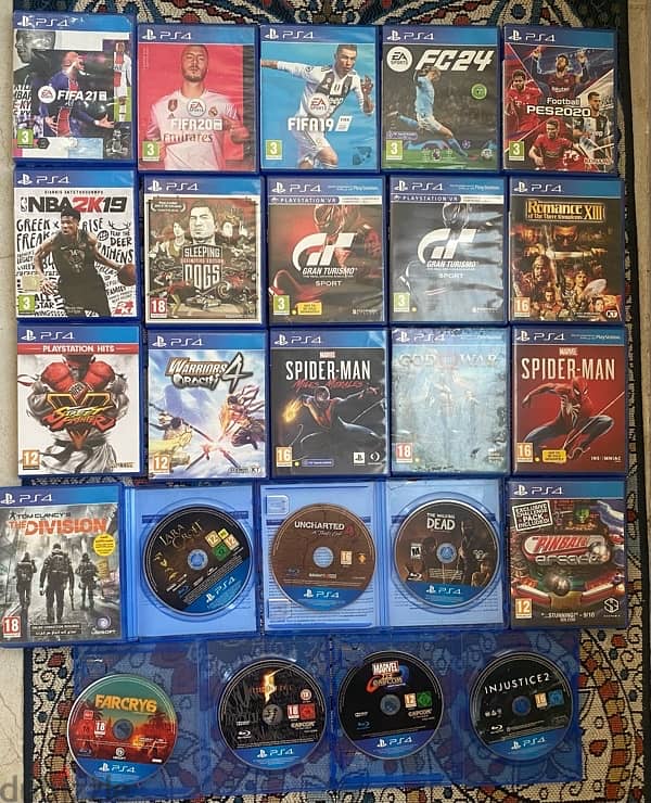 Ps4 Game used Each game has a price. 0