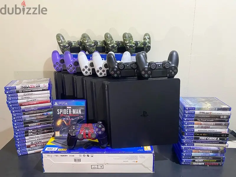 PS4 Slim 500Gb 1 Joystik 1 Game 60 OMR