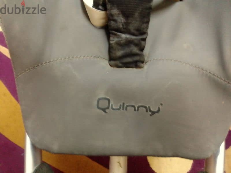 Quinny baby stroller and carrycot for sale 3