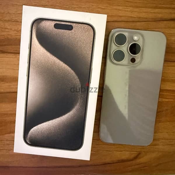 iPhone 15 Pro | 512GB | Natural Titanium 1