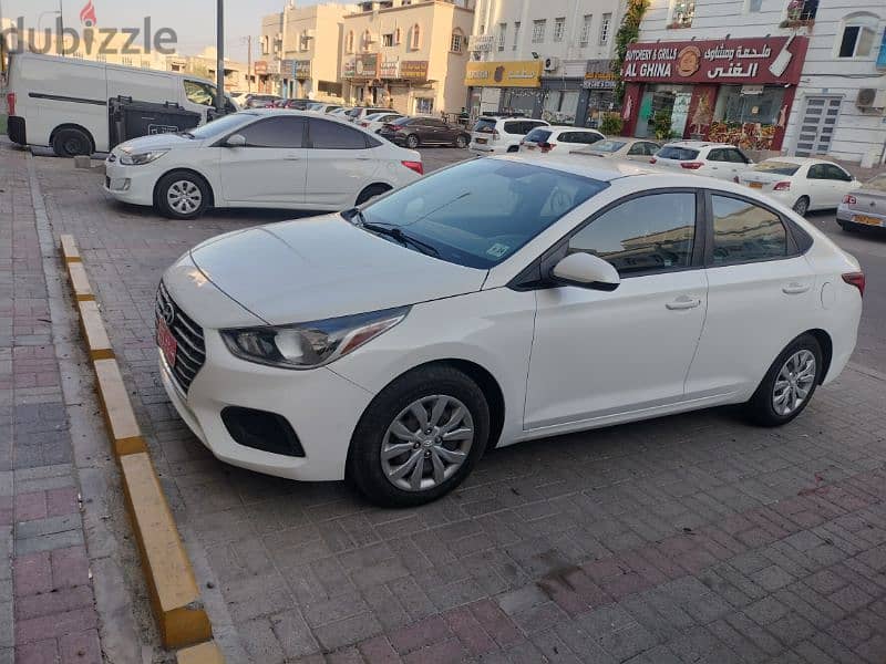 Hyundai Accent 2020 model for Rent in very Good Conditio اكسنت للايجار 2