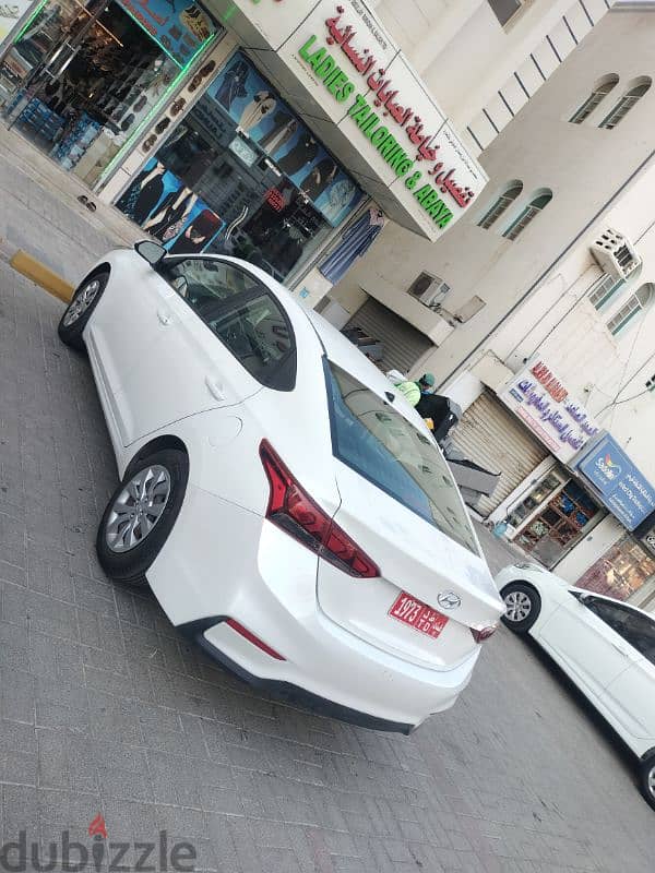 Hyundai Accent 2020 model for Rent in very Good Conditio اكسنت للايجار 3